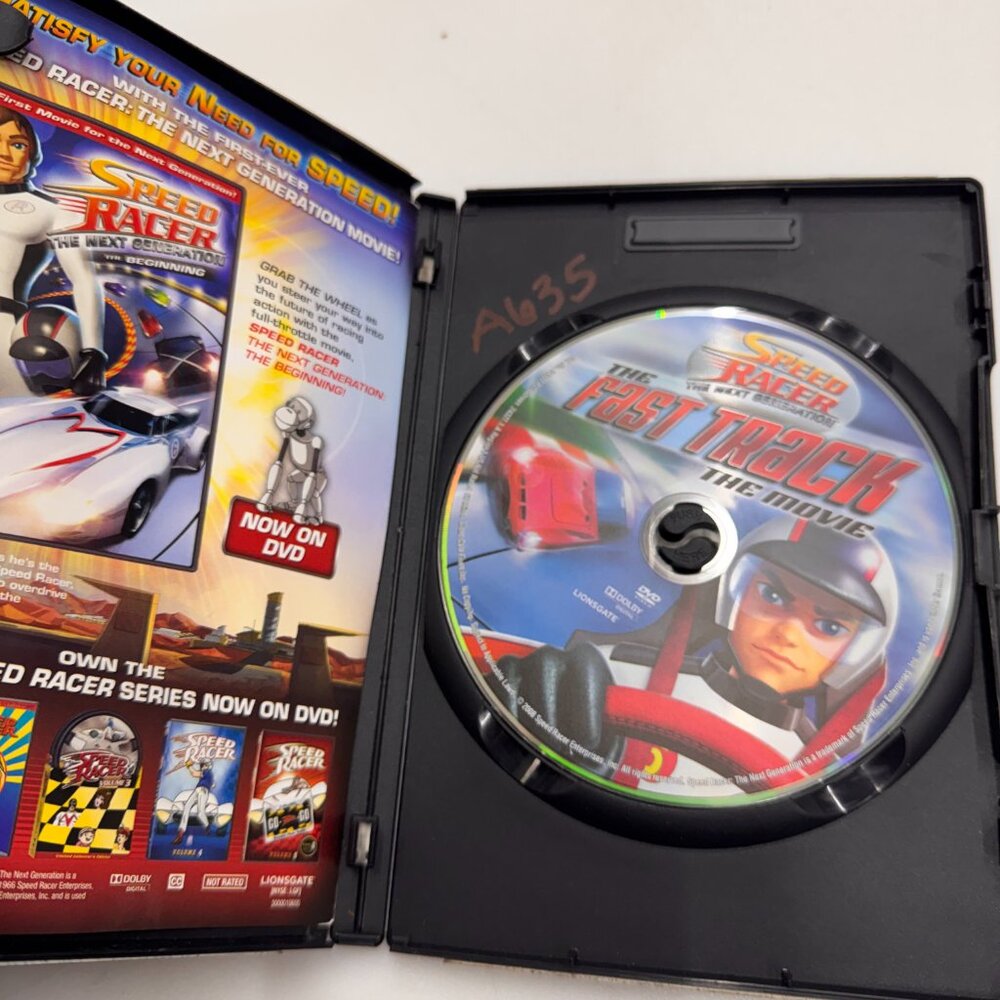 Speed Racer: The Fast Track The Movie (DVD) Disc Tested, Working - Picture 3 of 3